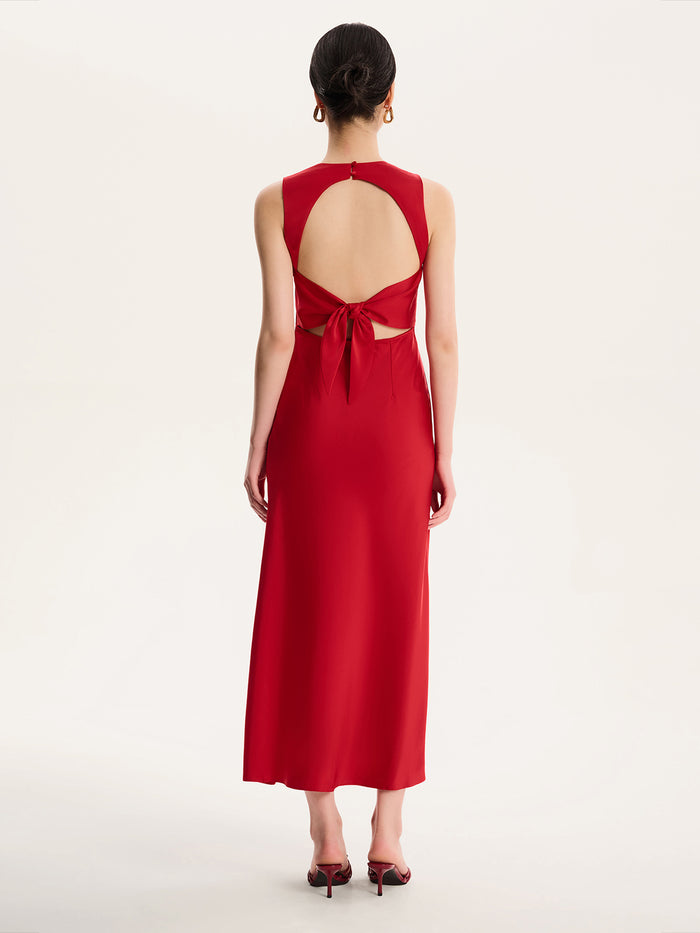 Nova Dress in Barbados Cherry