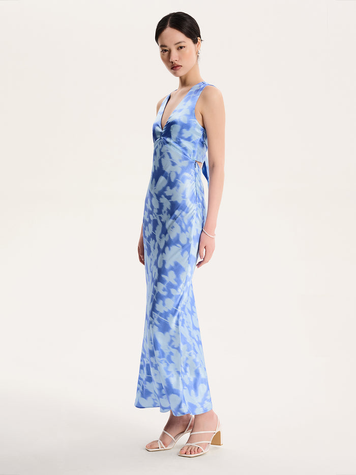 Nova Dress in Blurred Floral