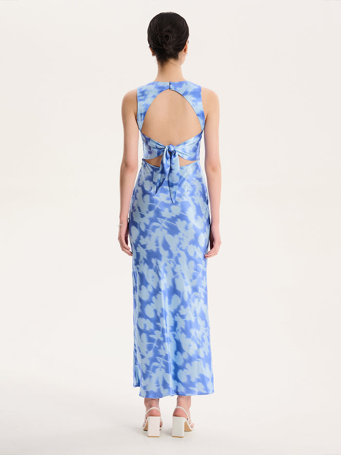 Nova Dress in Blurred Floral