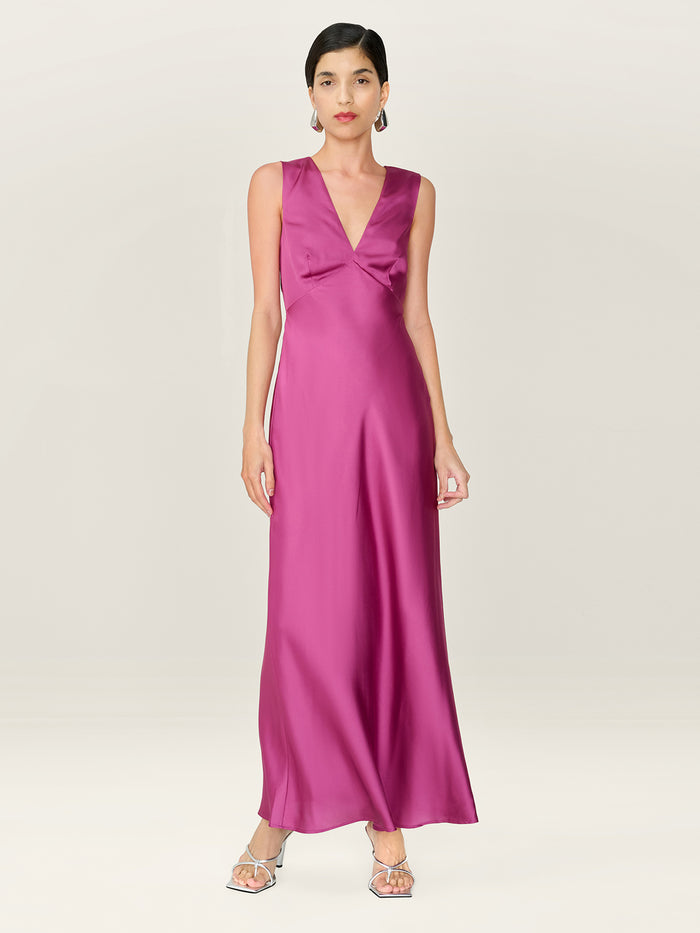 Nova Dress in Magenta