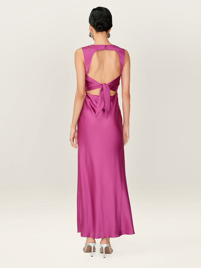 Nova Dress in Magenta