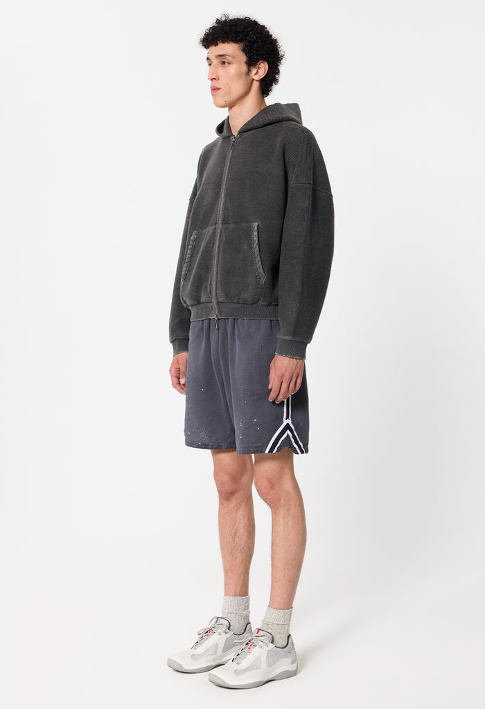 Odeon Mesh Rivalry Short / Vintage Black