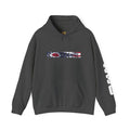 Ohio Flag Hoodie — State Outline with American Stars & Stripes Design - 314 Originals