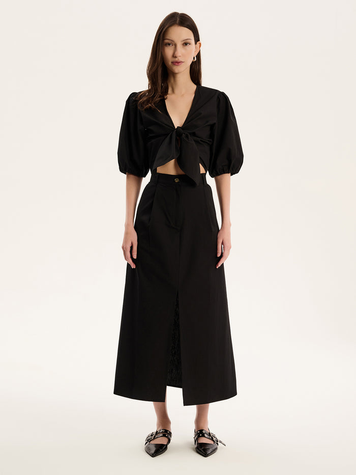 Olive Skirt in Black