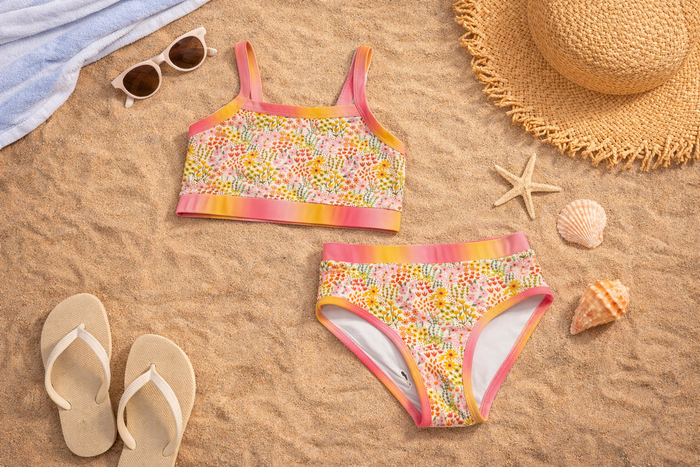 Ombre Two Piece Swimsuit | Sunlit Meadow