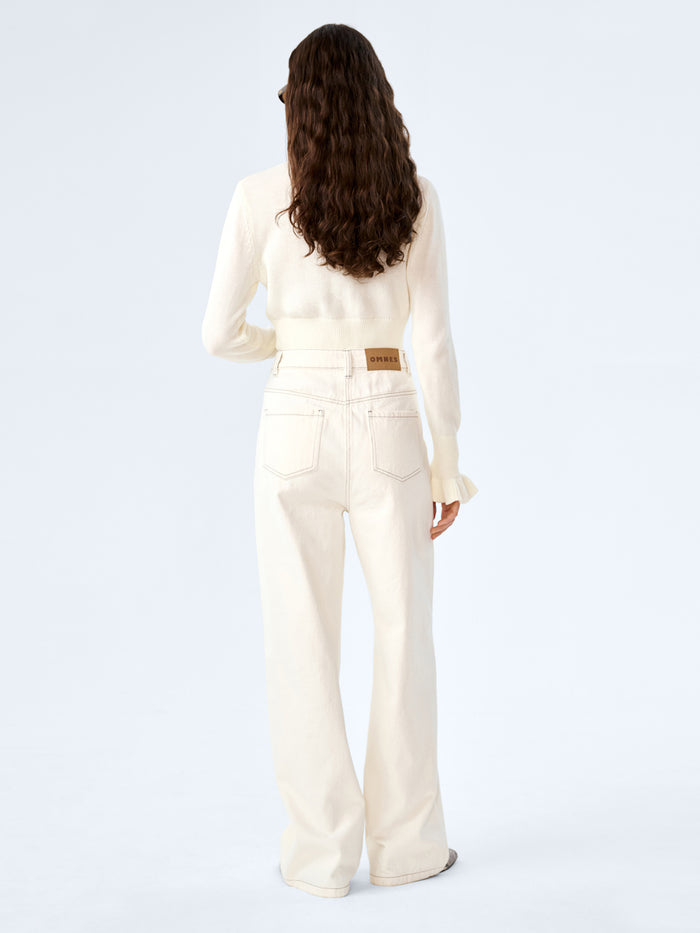 Orielle Jean in Ecru