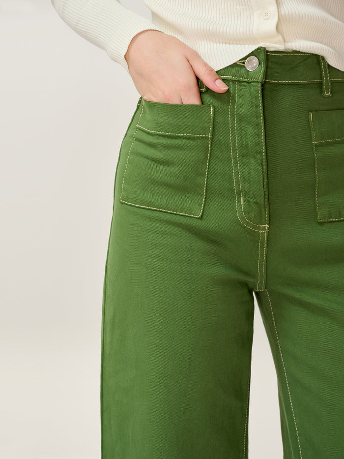 Orielle Jean in Khaki