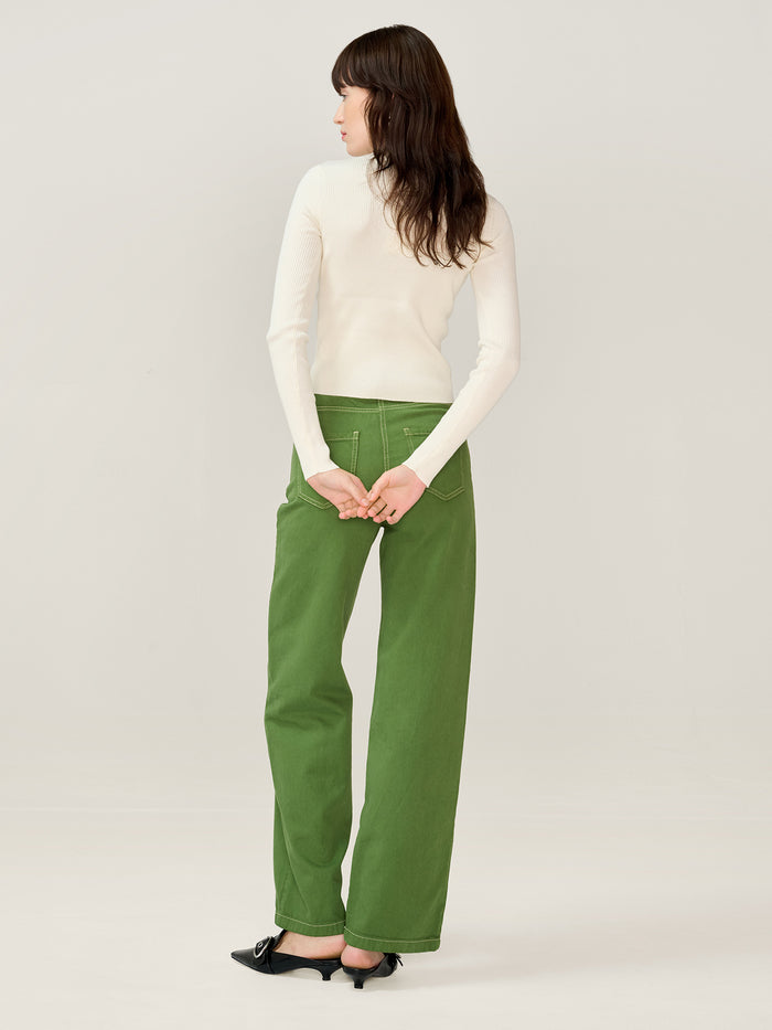 Orielle Jean in Khaki