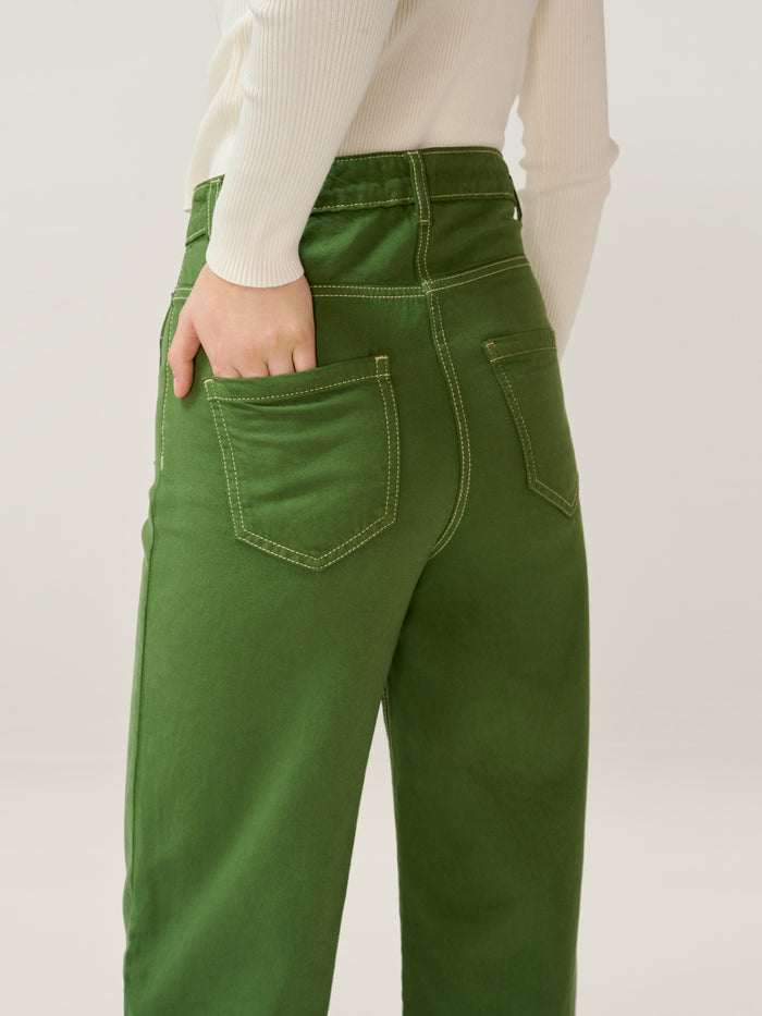 Orielle Jean in Khaki