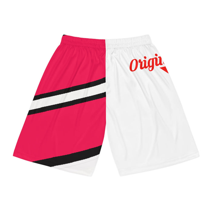 Originals Basketball Shorts with Hoop & Ball Graphic - 314 Originals