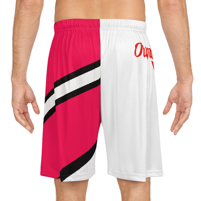 Originals Basketball Shorts with Hoop & Ball Graphic - 314 Originals