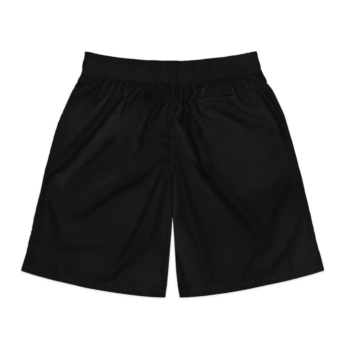 Originals Vertical Script Men's Jogger Shorts — Black Athletic Casual Summer Shorts - 314 Originals