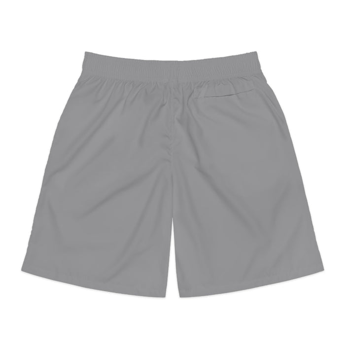 Originals Vertical Script Men's Jogger Shorts — Grey Athletic Casual Summer Shorts - 314 Originals