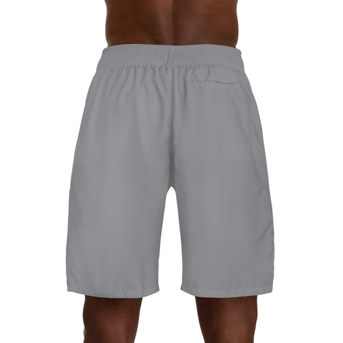 Originals Vertical Script Men's Jogger Shorts — Grey Athletic Casual Summer Shorts - 314 Originals