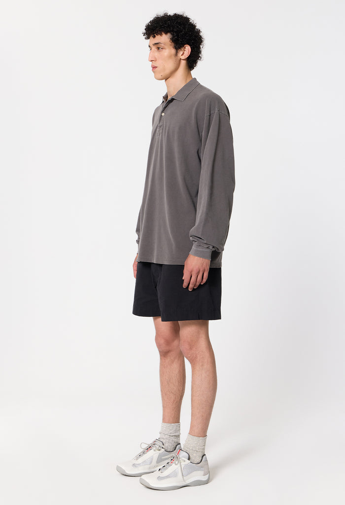 OS Rugby Polo / Washed Black