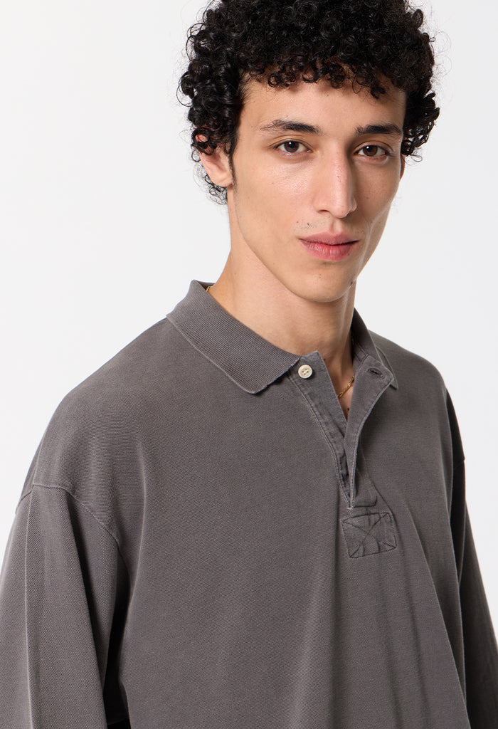 OS Rugby Polo / Washed Black
