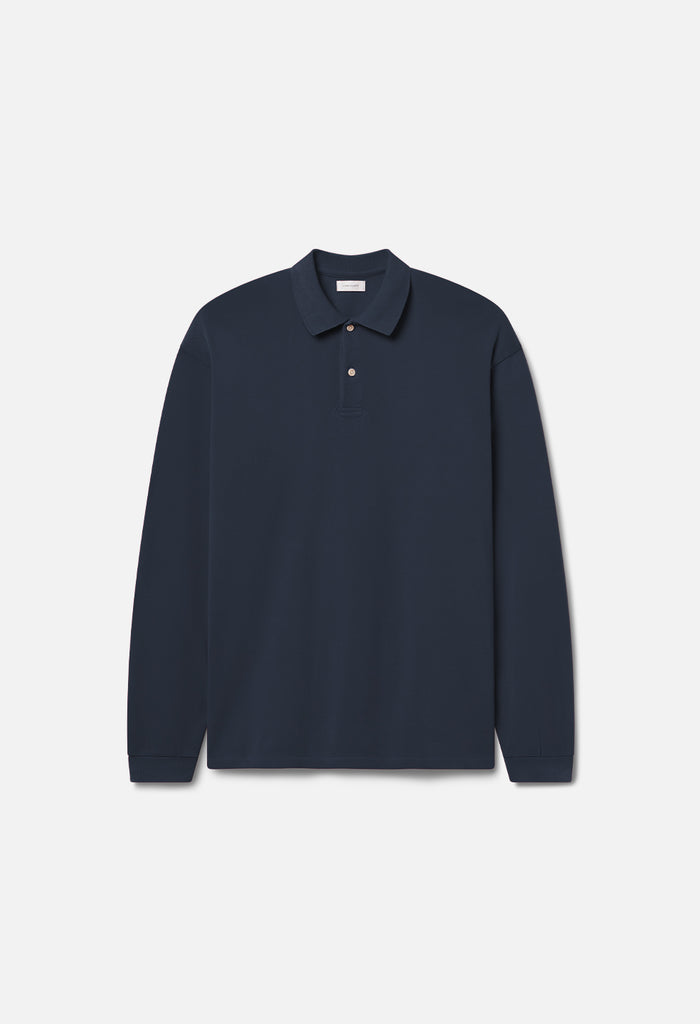 OS Rugby Polo / Washed Oxford Navy