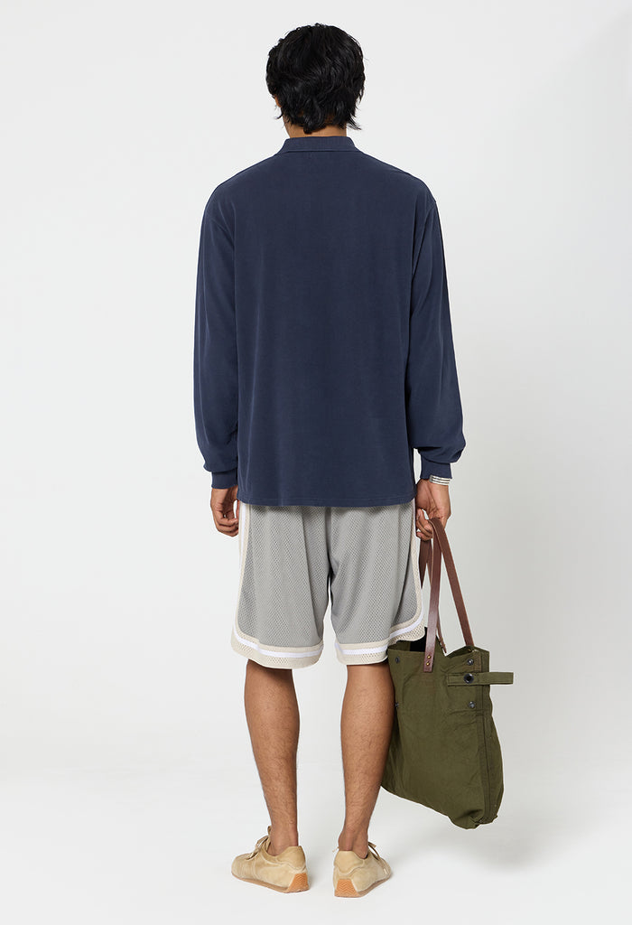OS Rugby Polo / Washed Oxford Navy