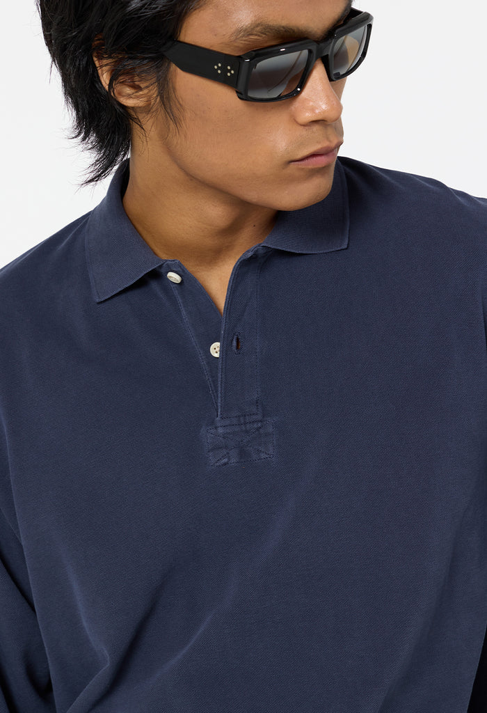 OS Rugby Polo / Washed Oxford Navy