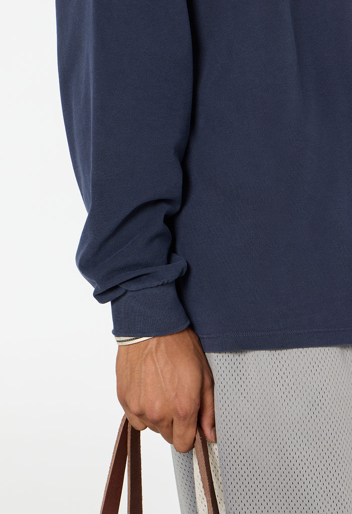 OS Rugby Polo / Washed Oxford Navy
