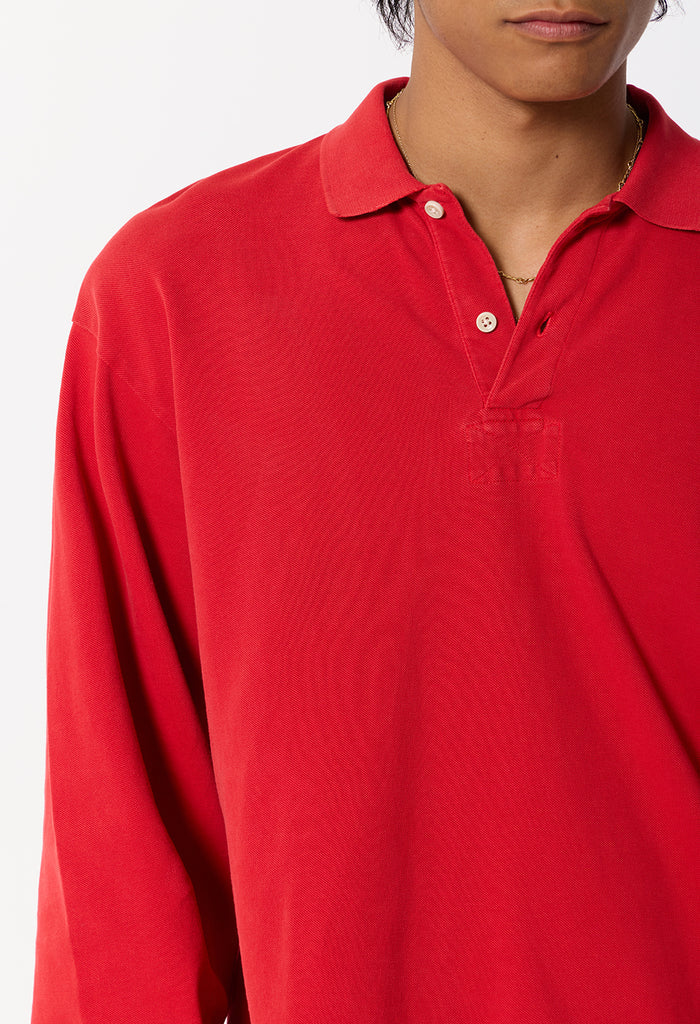 OS Rugby Polo / Washed Rio Red