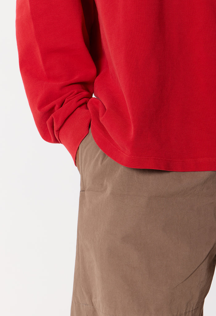 OS Rugby Polo / Washed Rio Red