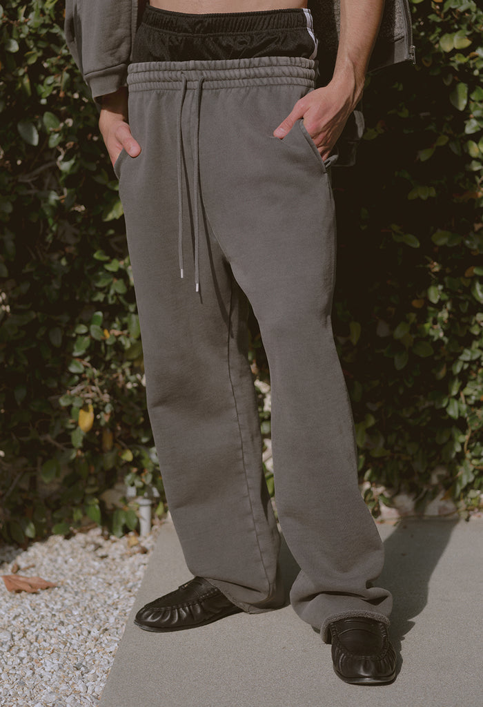 Overcast Fleece Crosby Sweats / Washed Black