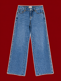 Pacsun Medium Wash Wide-Leg Jeans