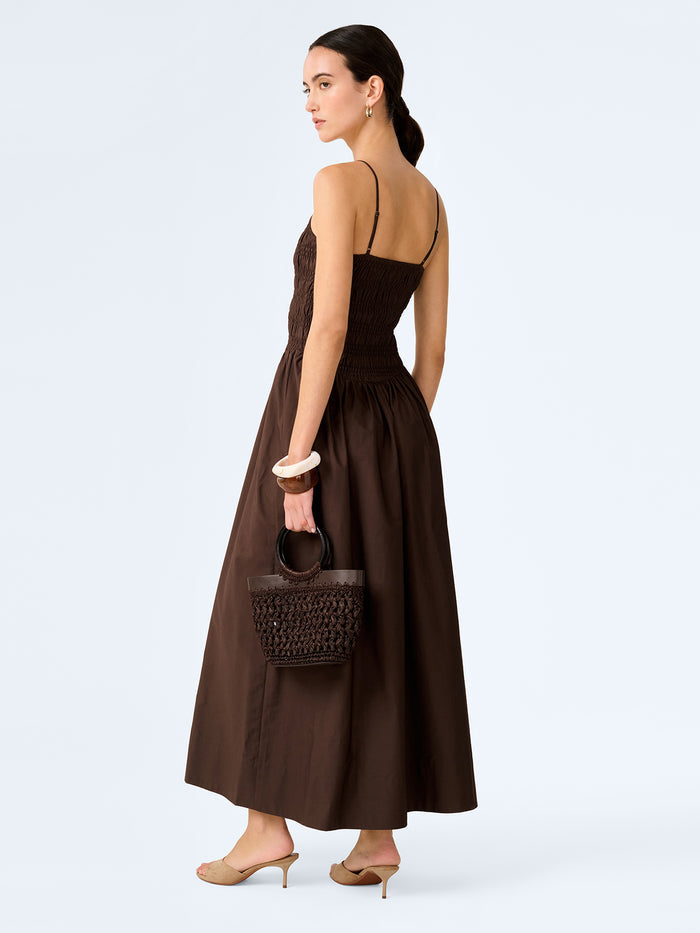 Paulina Dress in Chocolate