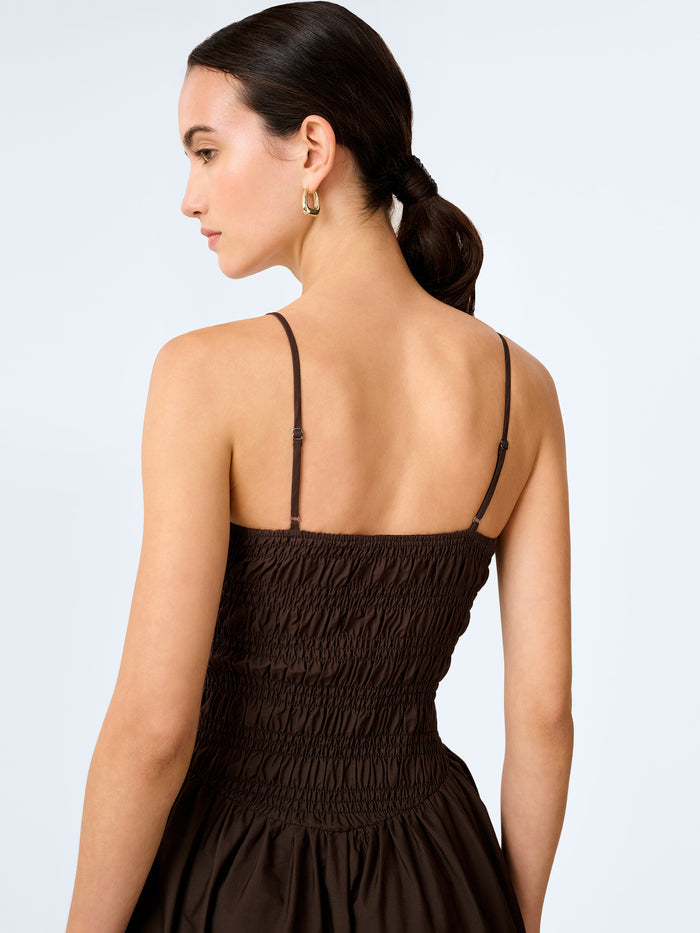 Paulina Dress in Chocolate