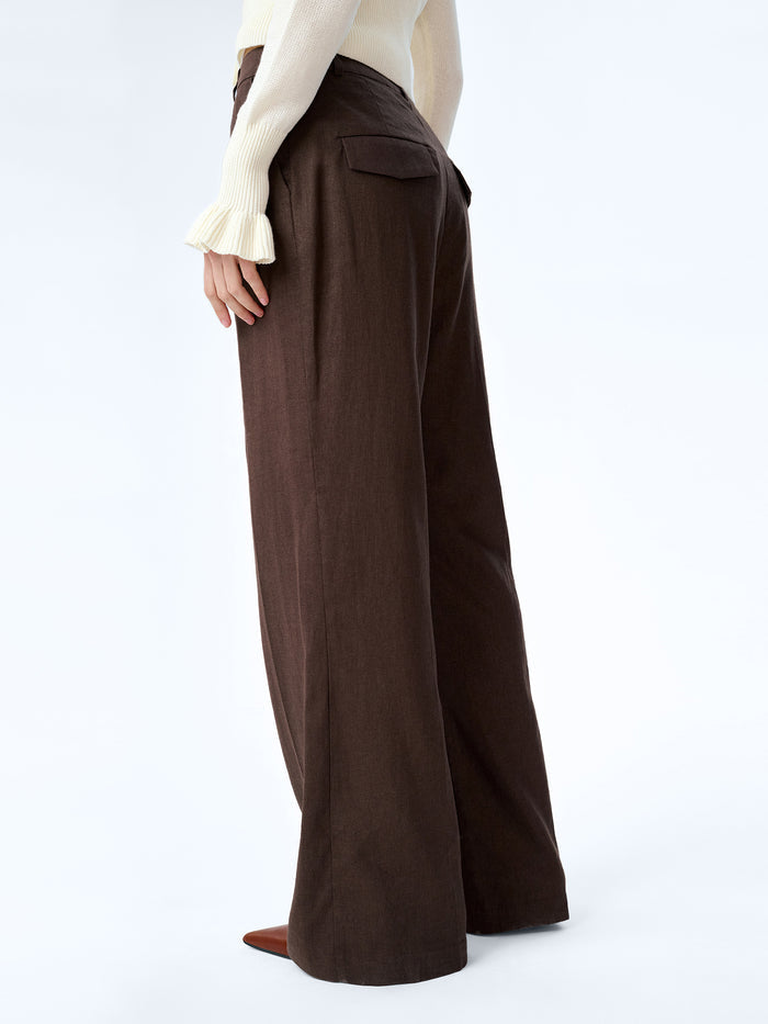 Pearl Trouser in Chocolate