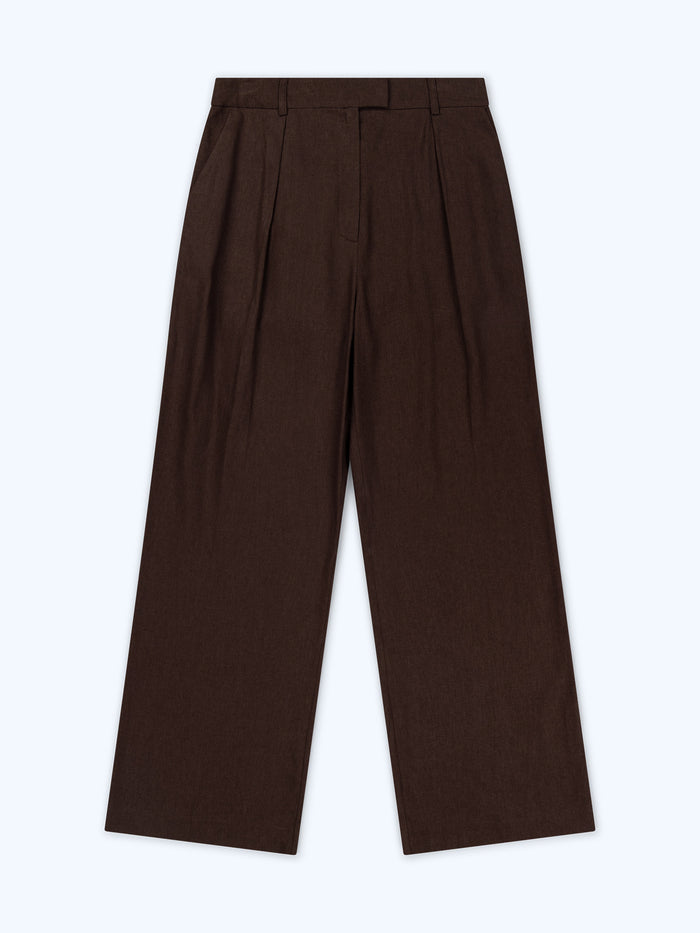 Pearl Trouser in Chocolate