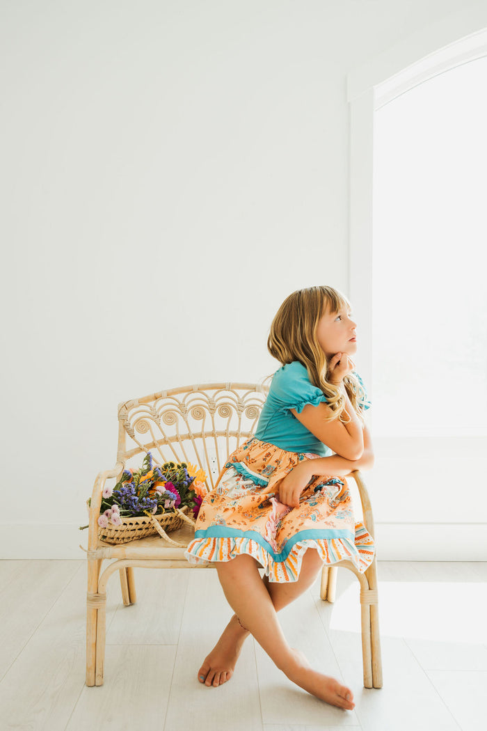 Petals & Pockets Ruffle Dress