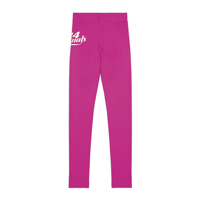 Pink 314 Script Kids' Printed Leggings - 314 Originals