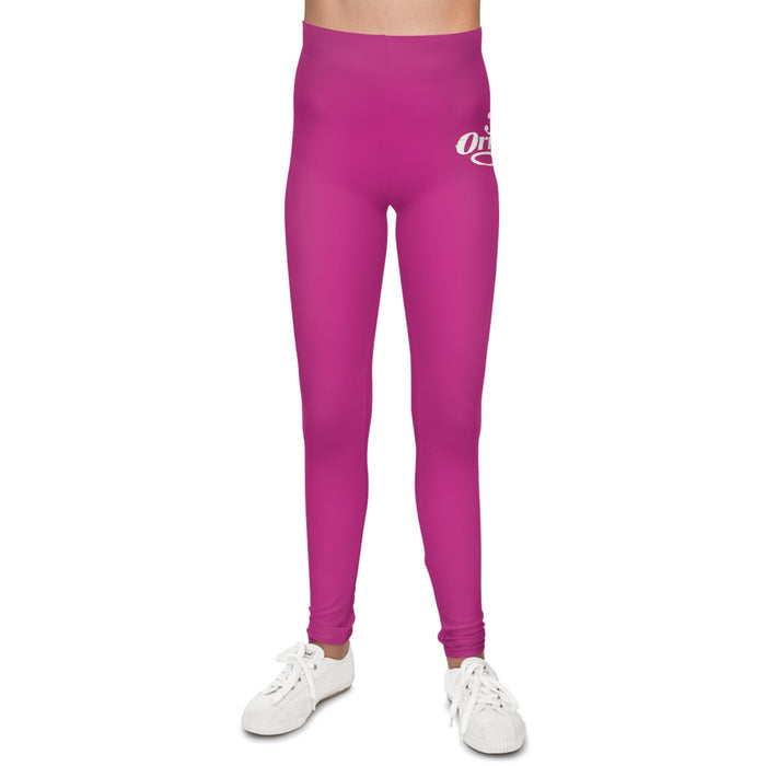 Pink 314 Script Kids' Printed Leggings - 314 Originals