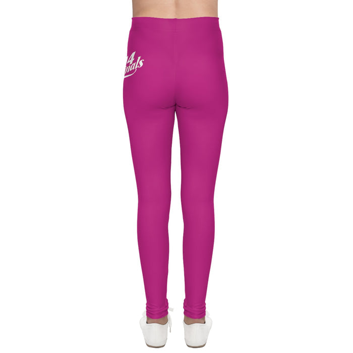 Pink 314 Script Kids' Printed Leggings - 314 Originals