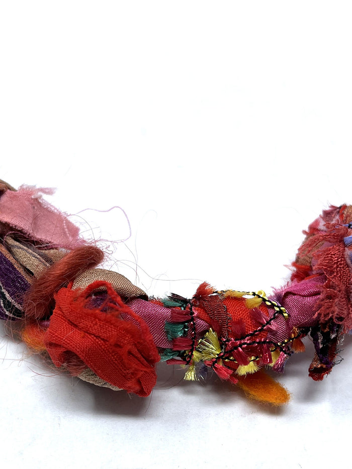 Pink & Beige Handmade Necklace