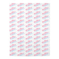 Pink & Blue 314 Original Pattern Swaddle Blanket — Newborn Wrap - 314 Originals