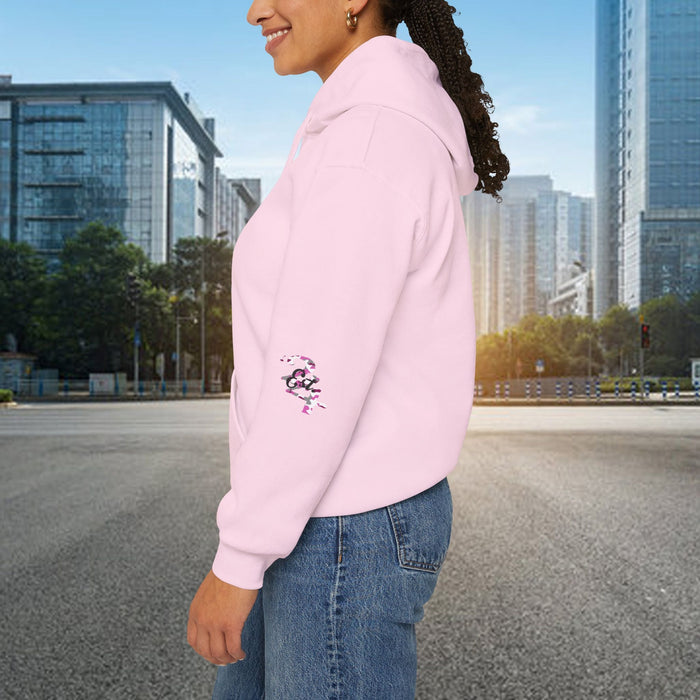 Pink Camo '314' Script Hoodie — City Pride Casual Pullover - 314 Originals