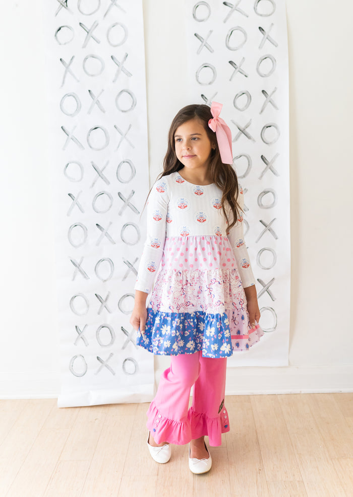 Pink Plumage Big Ruffles