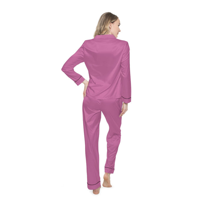 Pink Satin Women’s Pajama Set — Luxe Sleepwear - 314 Originals