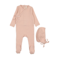 Pinpoint Wrapover Footie Set