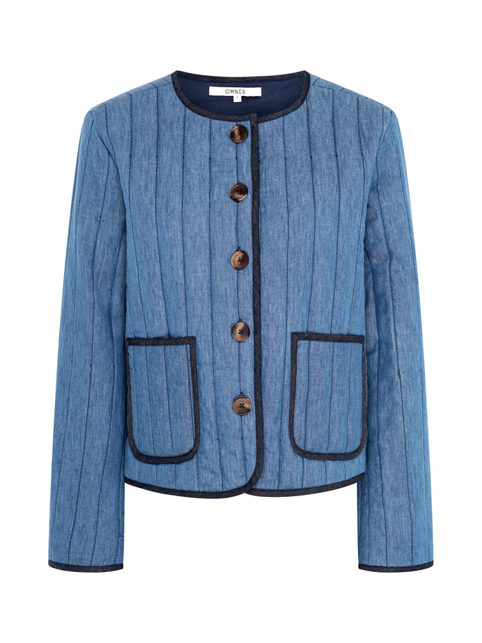 Piper Jacket in Blue