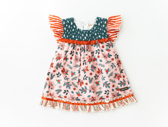 Poinsettia Prance Tunic