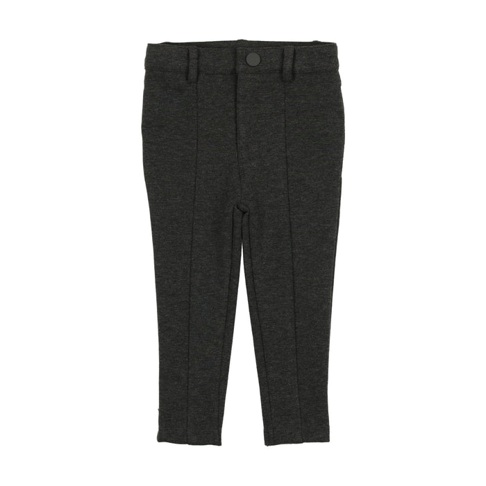 Ponte Husky Pants With Seam
