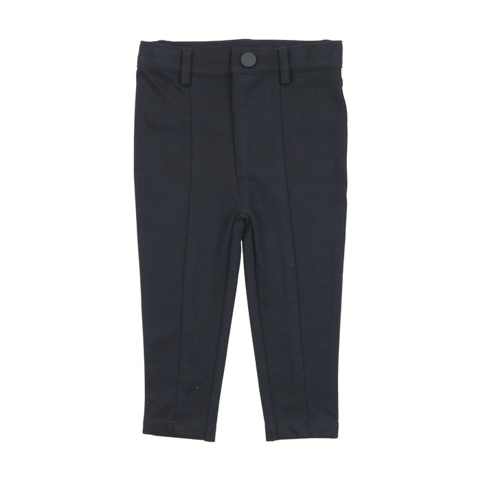 Ponte Husky Pants With Seam