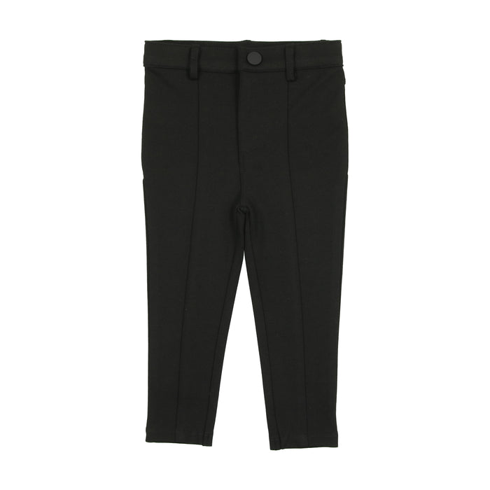Ponte Husky Pants With Seam