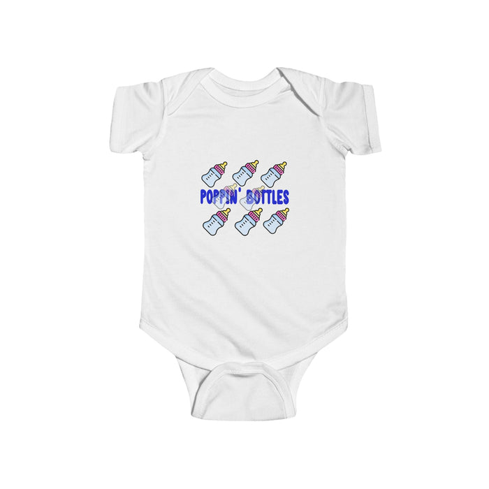 Poppin' Bottles Baby Bodysuit – Infant Onesie (314 Originals Back Logo) - 314 Originals