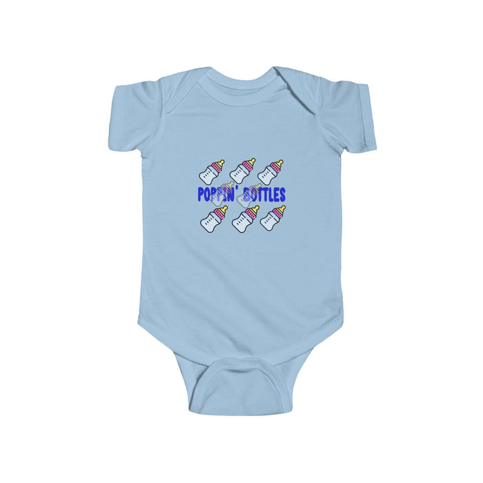 Poppin' Bottles Baby Bodysuit – Infant Onesie (314 Originals Back Logo) - 314 Originals