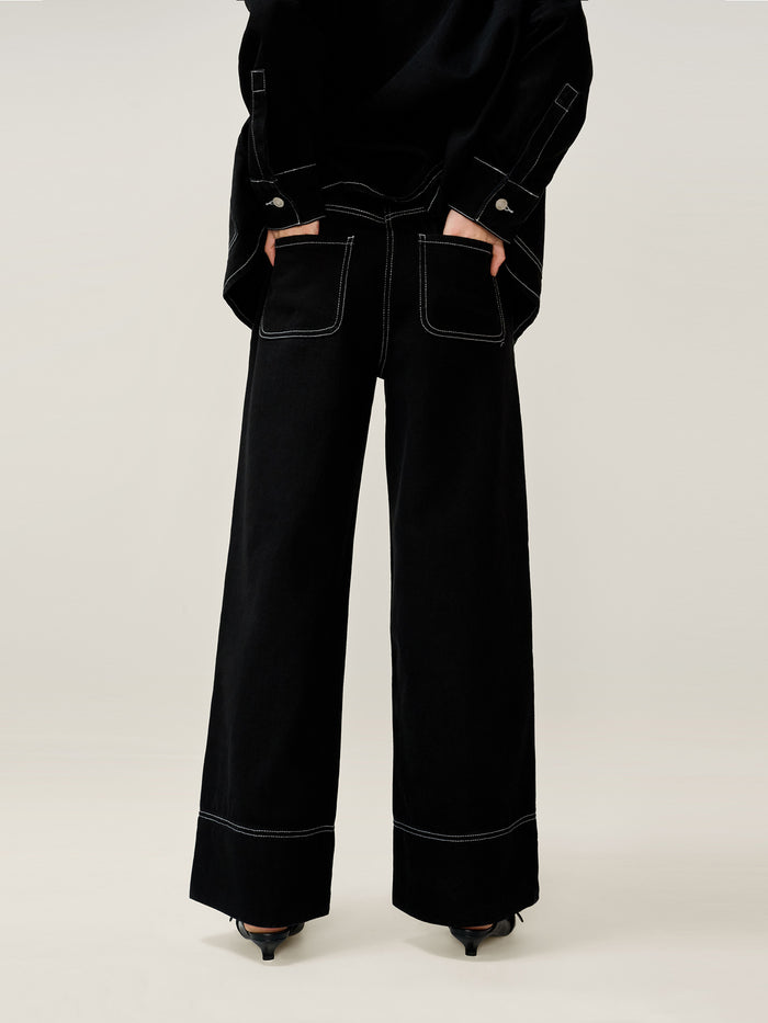 Portland Jean in Black